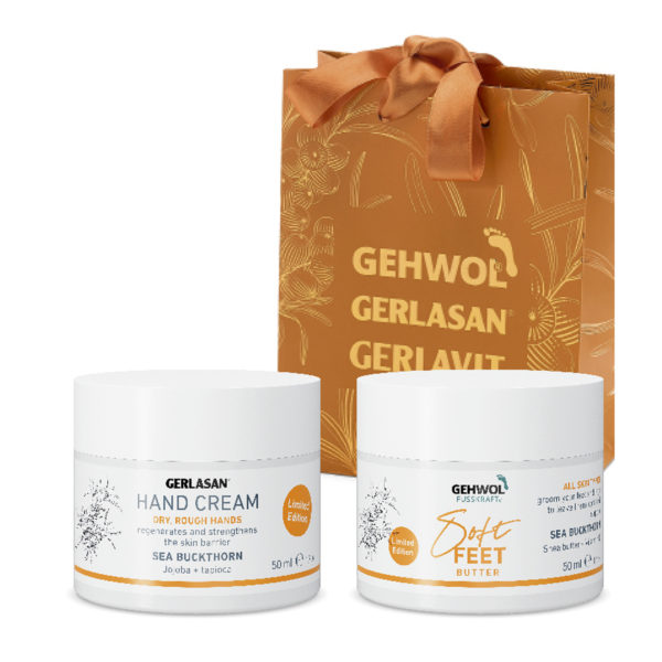 Gehwol duo, Fusskraft Soft Feet Butter Og Gerlasan Hand Cream Limited Edition 50ml