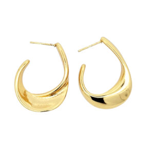 Earr, 31mm big creol steel GP