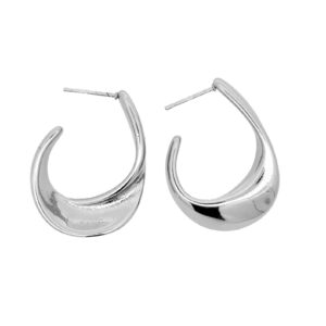 Earr, 31mm big creol steel SP
