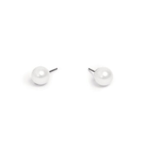 Earring stud, Standard, pearl 8mm SP