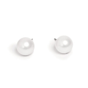Earring stud, Standard, pearl 12mm SP