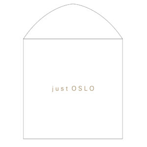 Envelope just Oslo 10*10 white