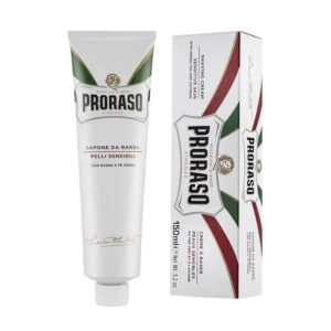 Proraso barberkrem i tube - Grønn te og havre