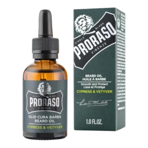Proraso skjeggolje - Sypress og vetiver