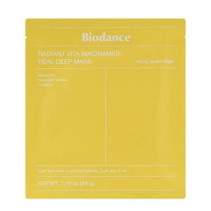 BIODANCE Radiant Vita Niacinamide Real Deep Mask
