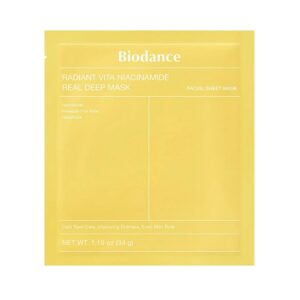 BIODANCE Radiant Vita Niacinamide Real Deep Mask