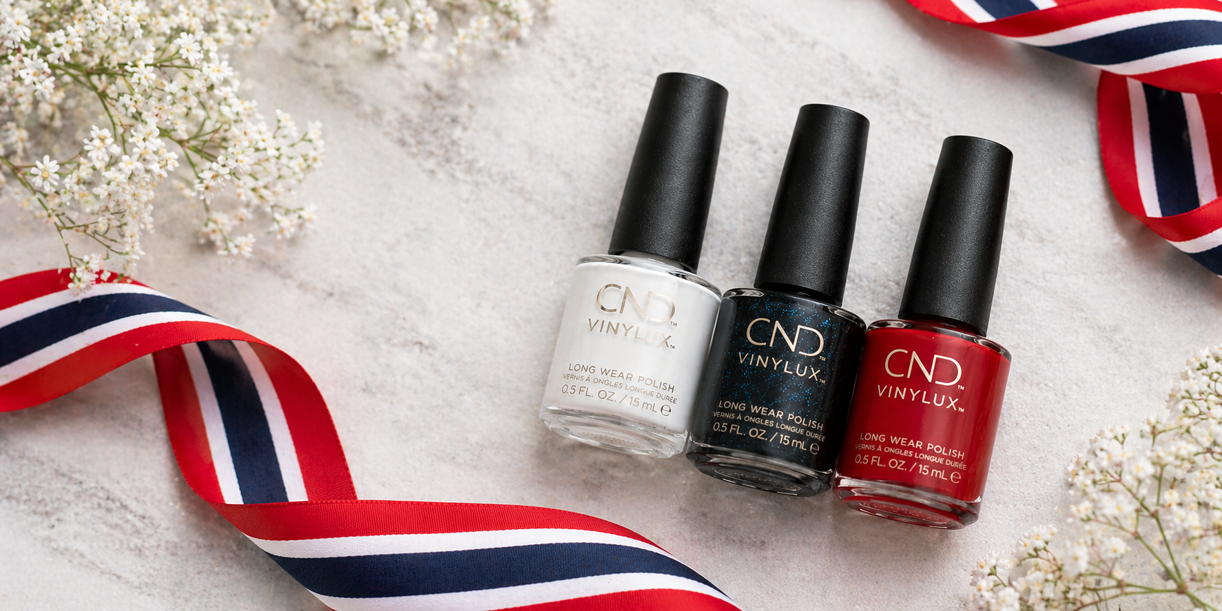 Få flotte negler i mai med 20% rabatt på CND Vinylux